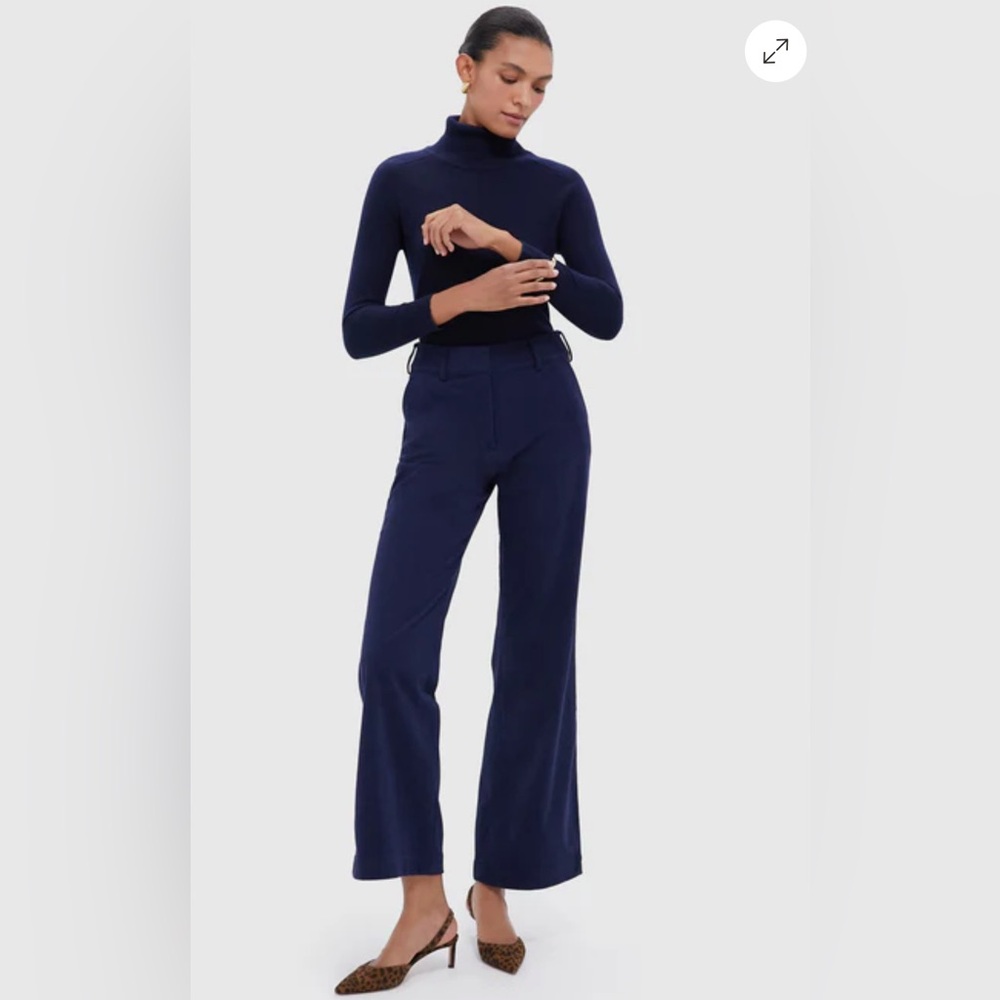 Tuckernuck Navy Wide Leg Corduroy Pants